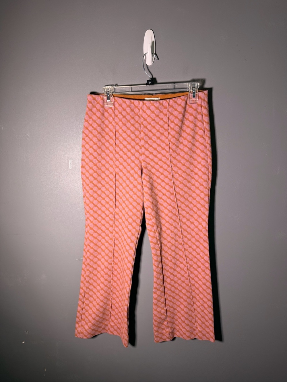 Maeve Anthropologie The Margot Kick-Flare Cropped Pants Size Medium - Picture 2 of 4